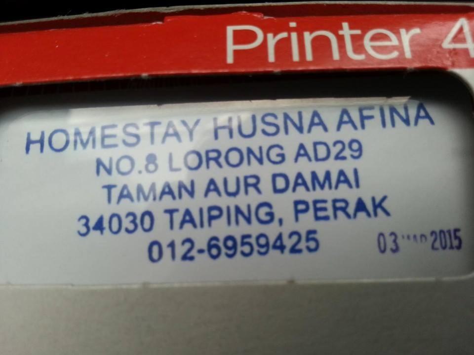 Taiping Homestay Husna Afina Ngoại thất bức ảnh